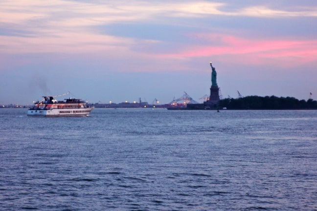 statue of liberty sunset cruise
