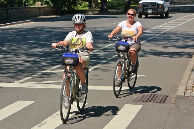 Biking Central Park