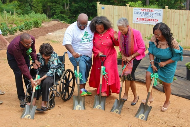 Breaking Ground for GreenHouse Foundation at Southwest Atlanta Christian Academy