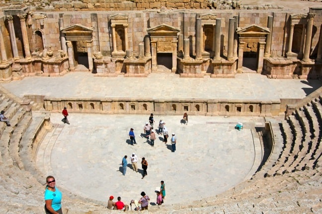 South Theater in Jerash, Jordan