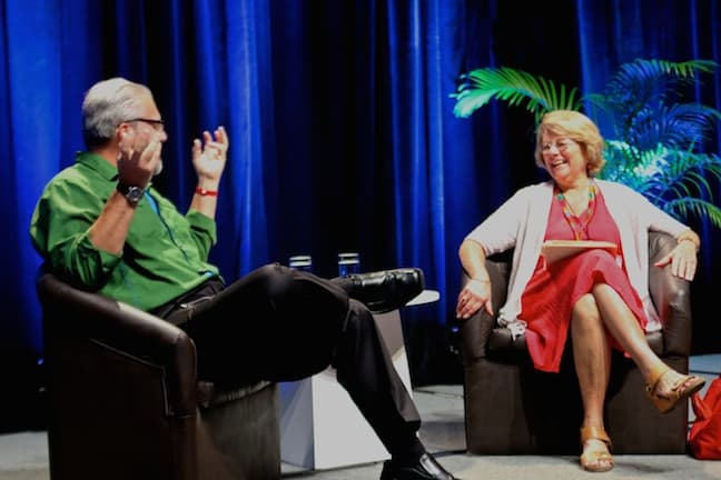 Bret Love interviews Dr Martha Honey at TBEX Cancun