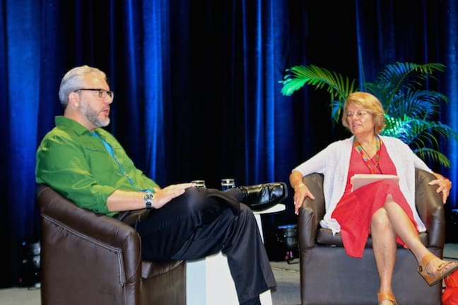 Bret Love interviews Dr Martha Honey at TBEX Cancun