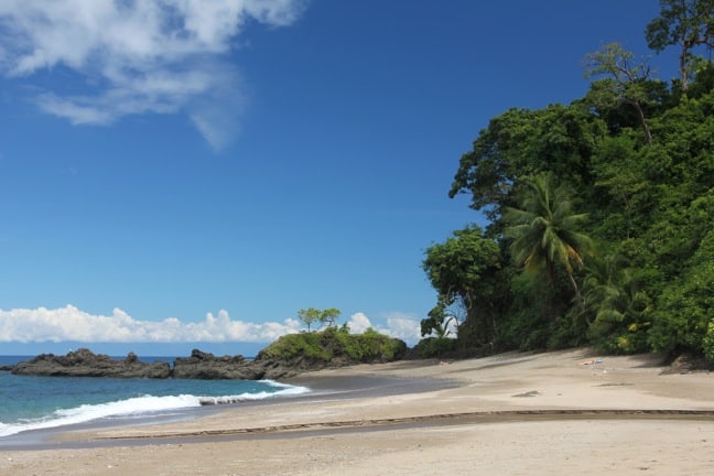 The Tranquil Beach at Caño Island, Costa Rica