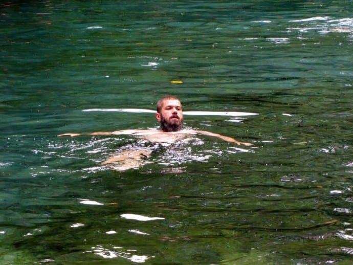 El Ojo de Agua on Isla de Ometepe Nicaragua