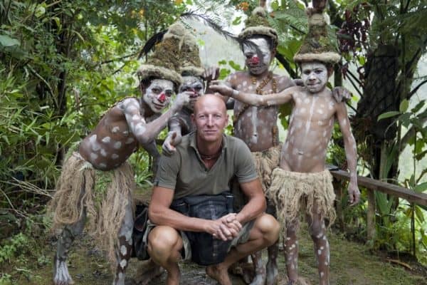 Photographer Jimmy Nelson in Papua New Guinea, Before They Pass Away