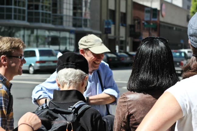 Leading writing students through North Beach