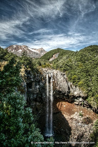 Mangawhero Falls, Tongariro, New Zealand