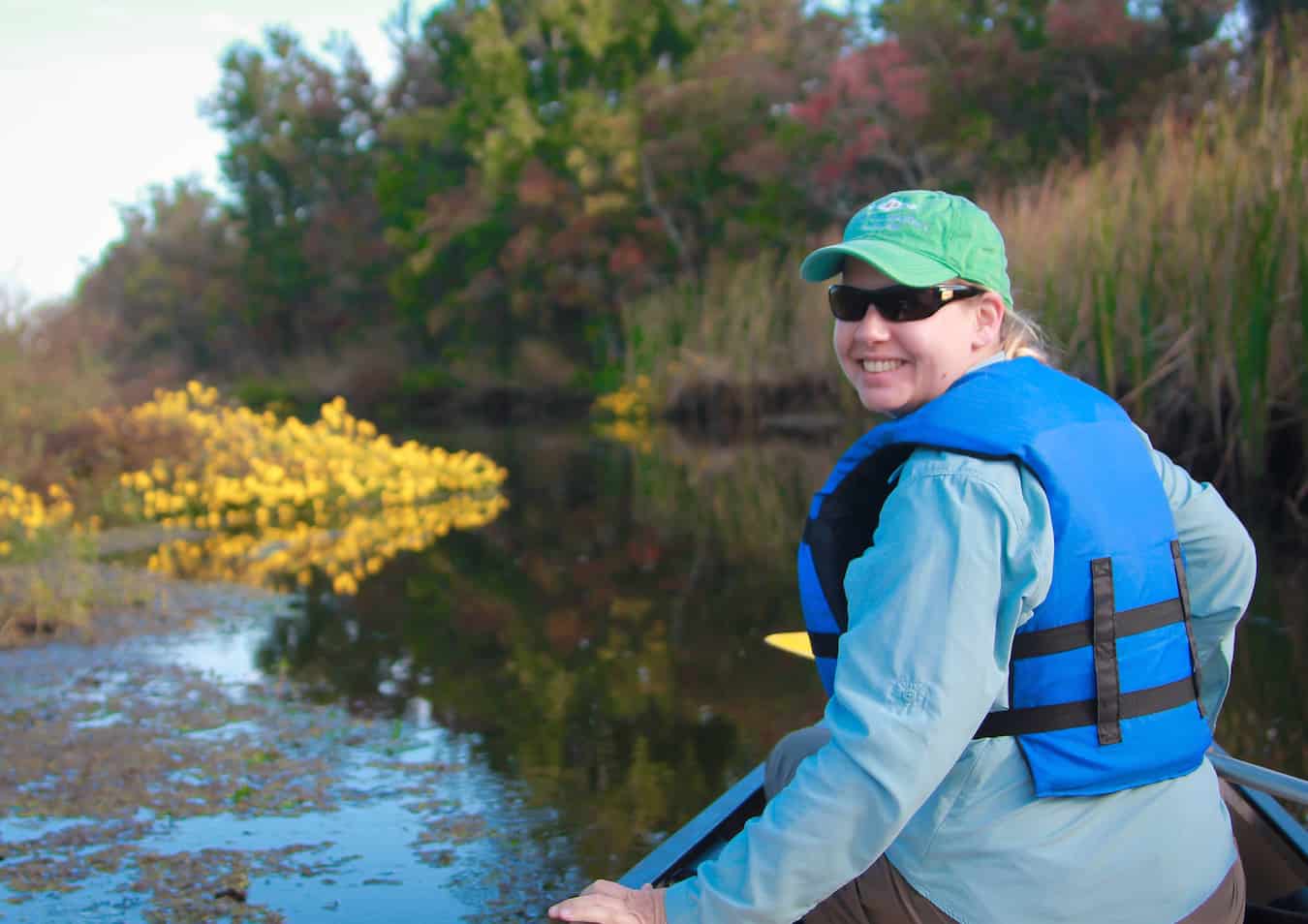 Kayaking Mobile Bay, Alabama