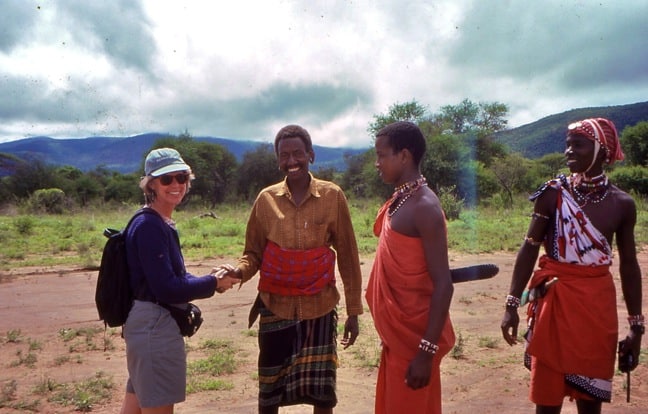 Megan Epler Wood Meets the Maasai in Kenya