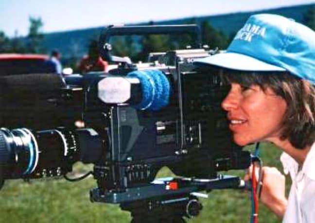 Megan Epler Wood Filming "The Environmental Tourist" in 1989