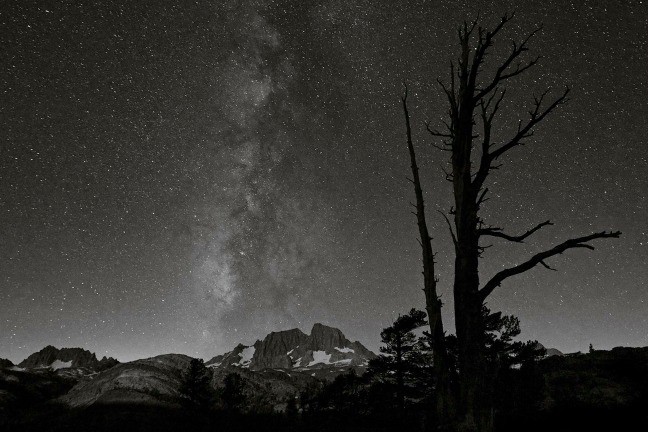 Ansel Adams Wilderness, Milky Way from Summit Lake