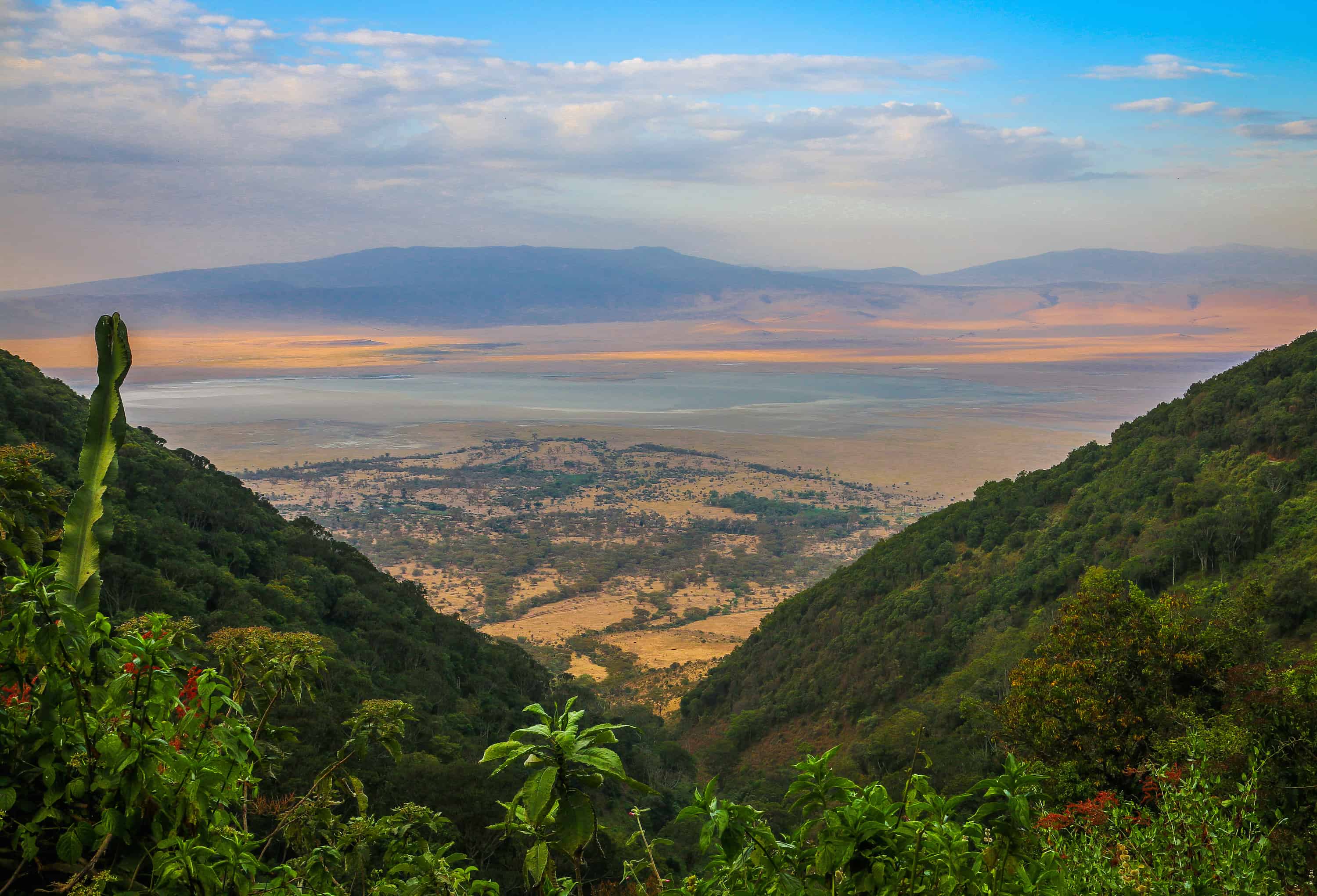 Sunset in the Ngorongoro Conservation Area, Tanzania