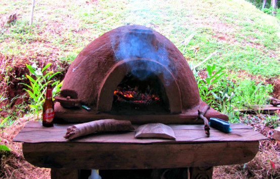 Off Grid Living DIY Stove - Cob Oven