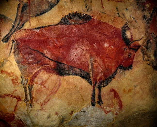 Cave Painting in Altamira, Spain