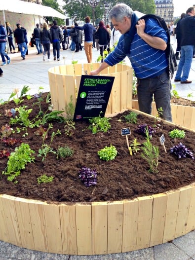 Permaculture Garden Design- Keyhole Garden by Isabell Schulz via CC