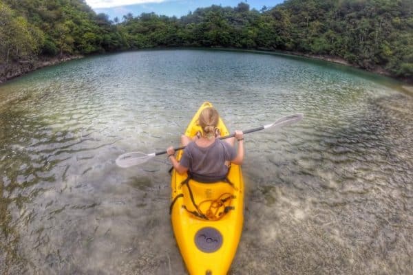 Philippine Island of Danjugan - Kayaking Lagoon n.1