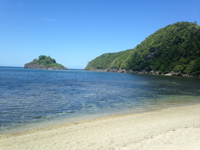 Philippine Island of Danjugan - one of the many pristine beaches