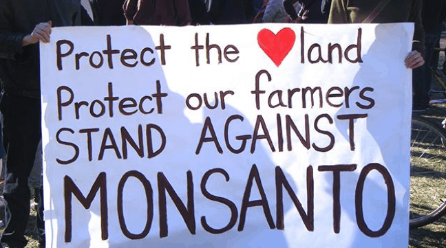 GMO OMG documentary, Monsanto protest