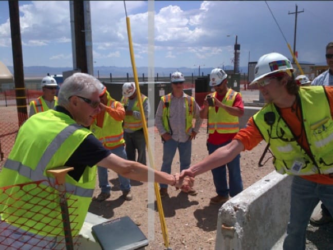 President Bill Clinton Tours the Ivanpah Solar Plant