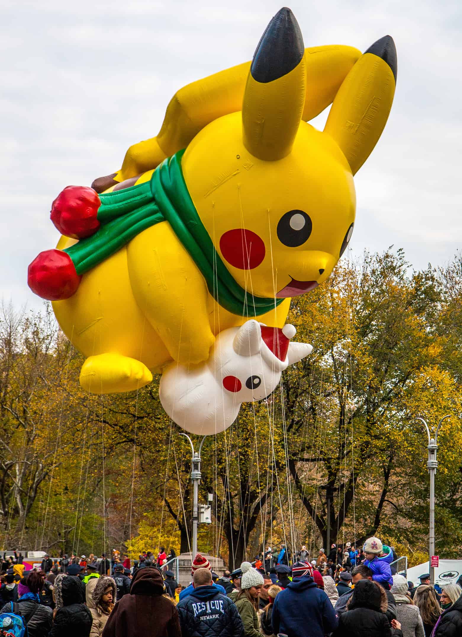 90th macy's thanksgiving day parade- Pikachu