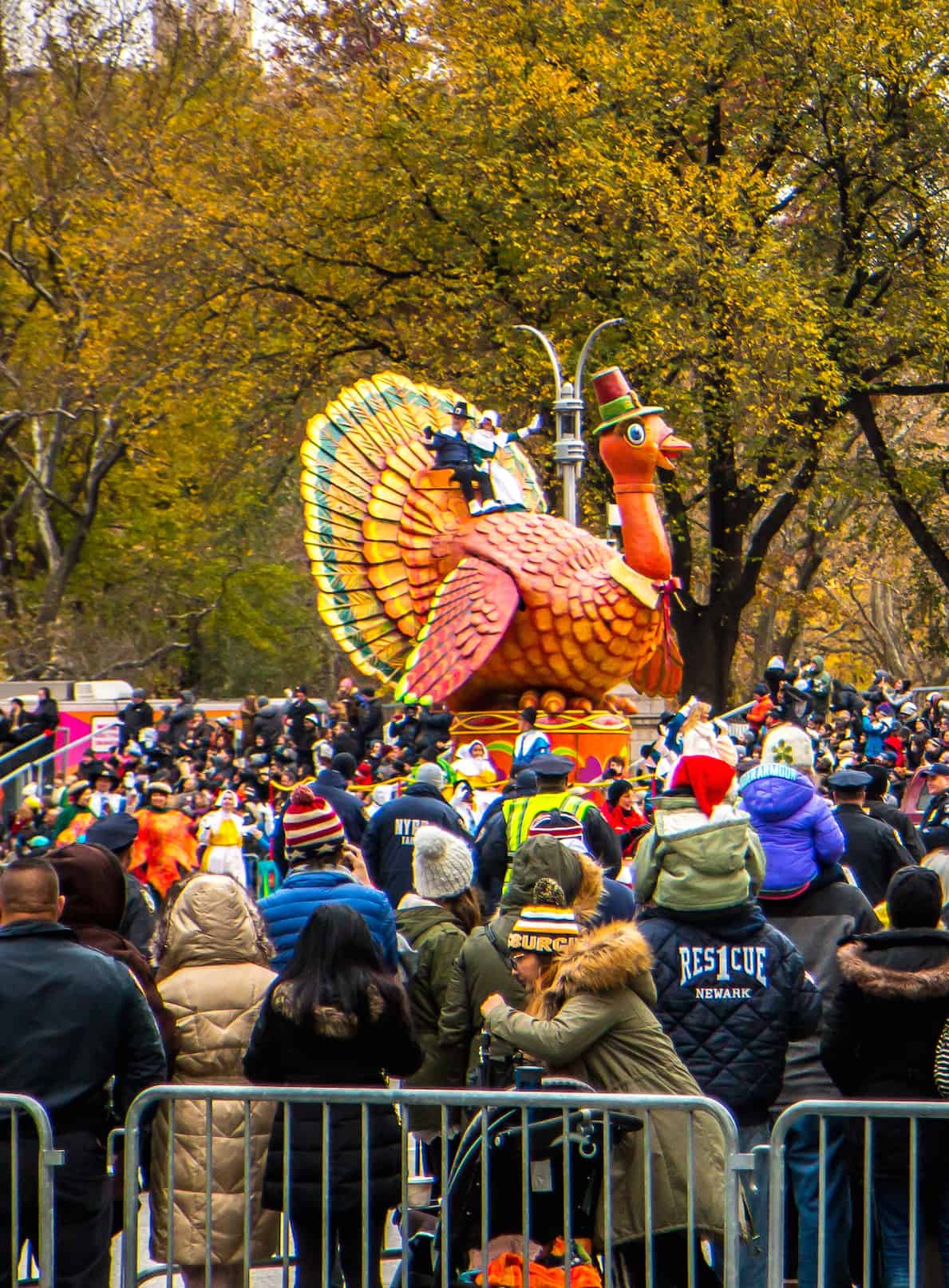 90th macy's thanksgiving day parade- Pilgrims