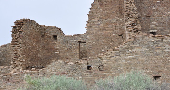 Pueblo Bonito at Chaco Culture Center, New Mexico