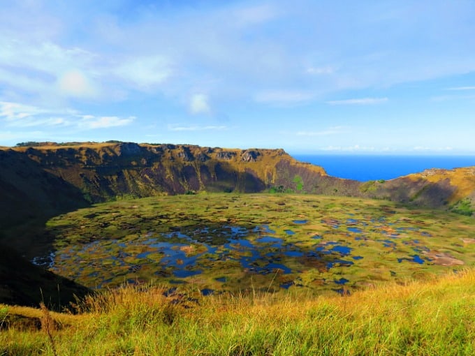 Rapa Nui National Park Easter Island- landscape