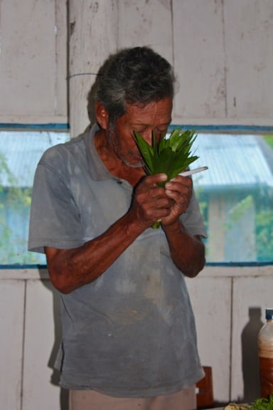 Shaman's Prayer in the Peruvian Amazon