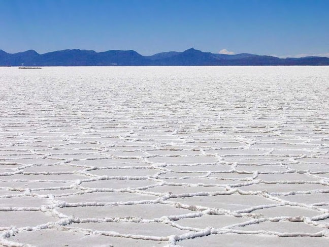 The Bolivian Salt Flats of Salar de Uyuni