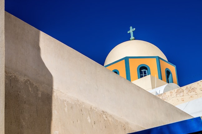 Church in Fira, Santorini