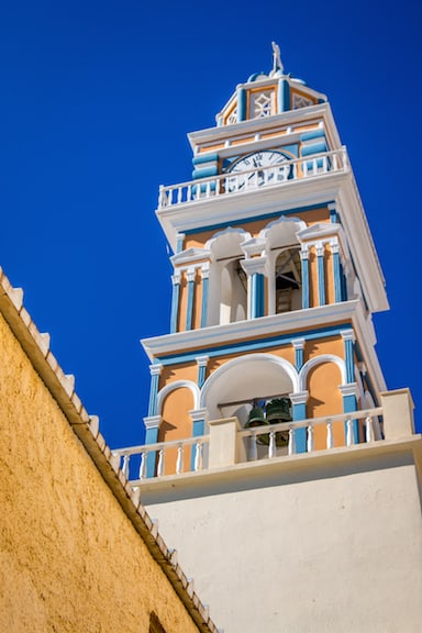 The Iconic Fira, Santorini Clocktower