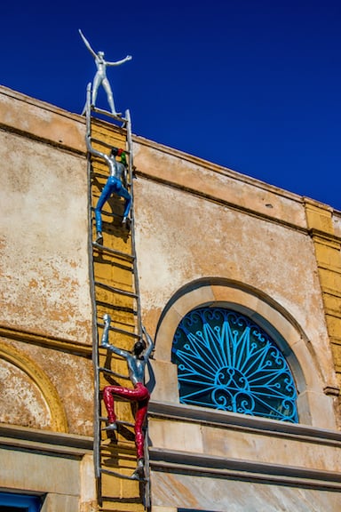 A Sculpture in Oia, Santorini