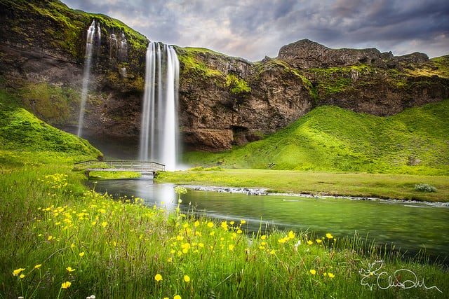 Seljalandsfoss Waterfall, Iceland