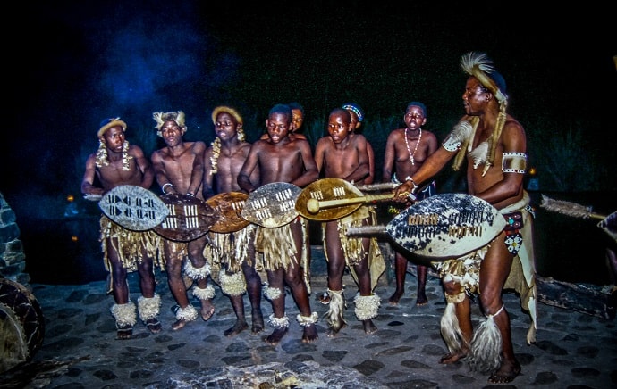 Zulu Cultural Performance at Simunye Zulu Lodge