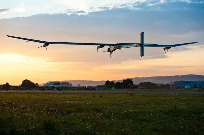 Solar Impulse solar plane