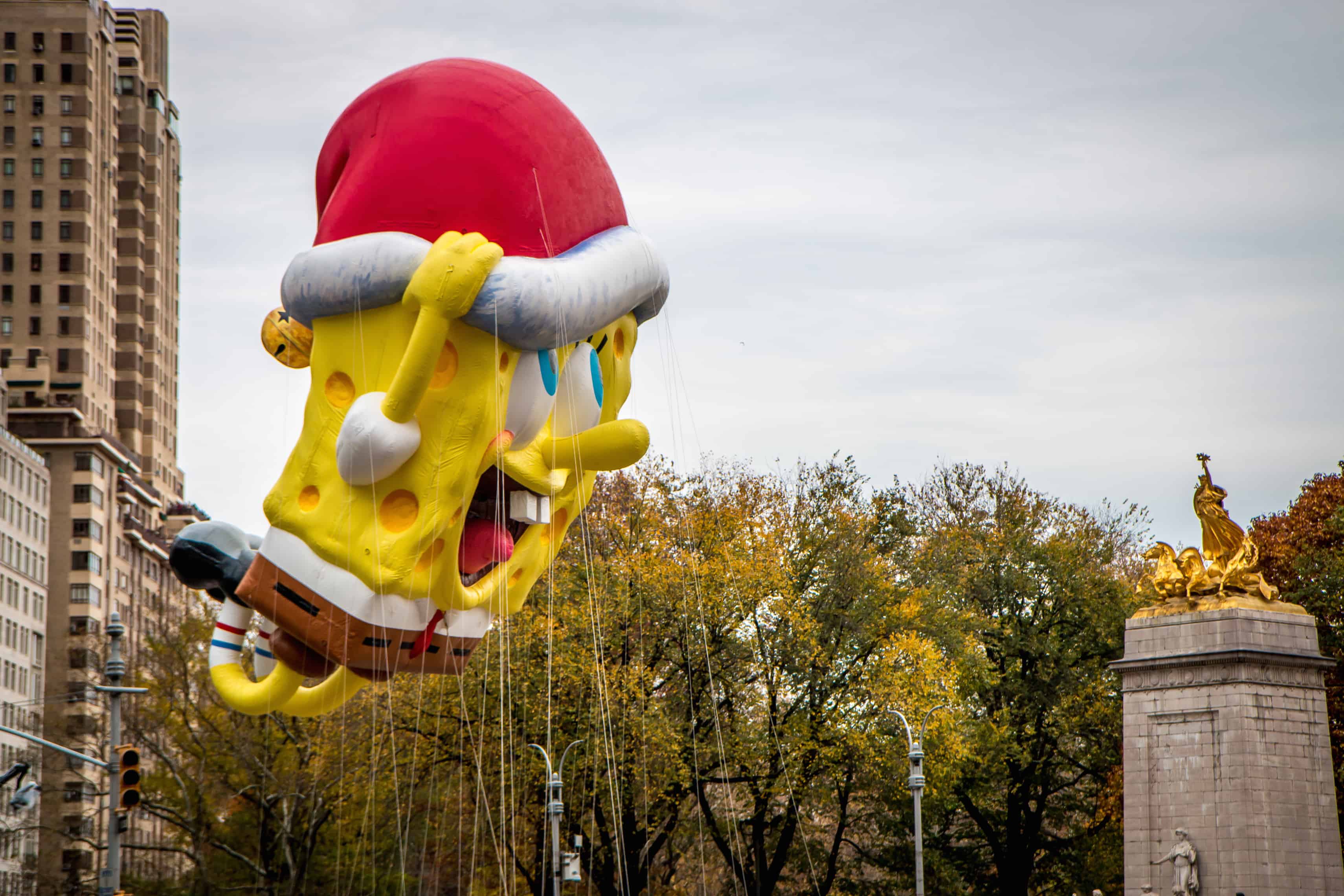 90th macy's thanksgiving day parade- Spongebob