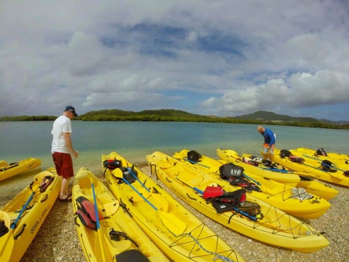 St. Thomas Islands- Kayaking Cas Cay