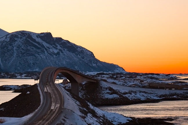 Storseisundet Bridge on Norway's Atlantic Road