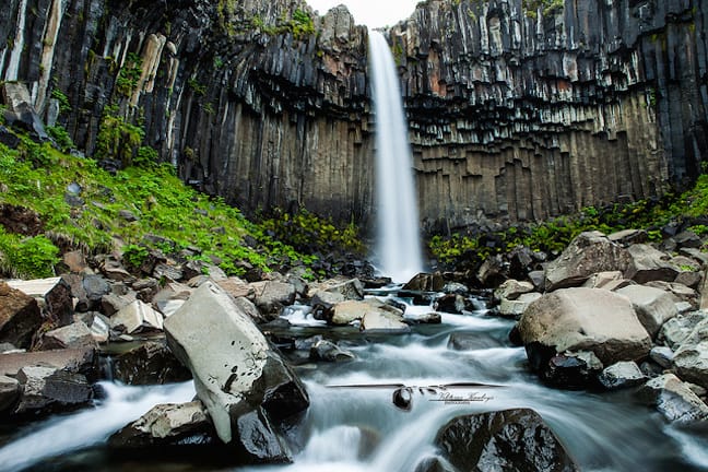 Svartifoss Waterfall, Iceland