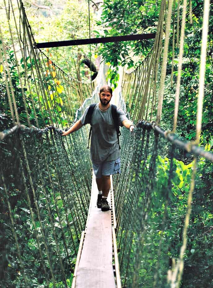 Taman Negara -Skywalking in the jungle