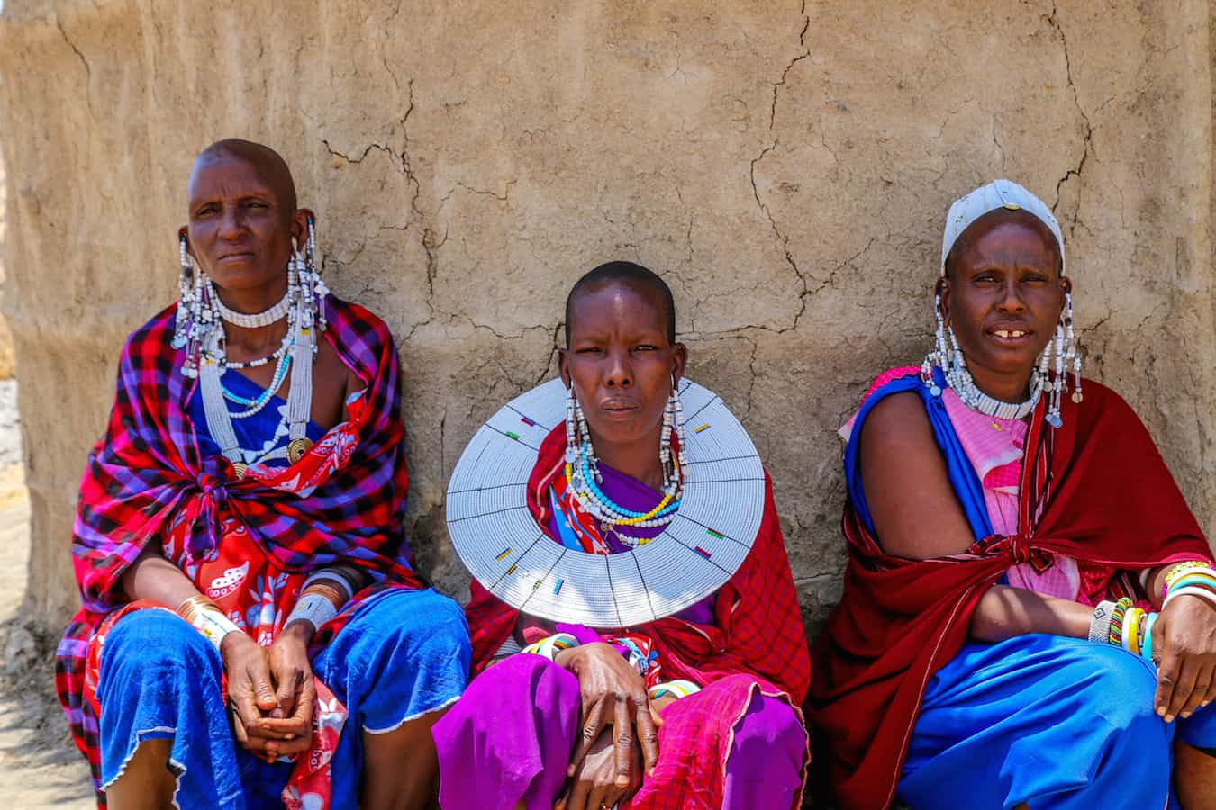 Maasai people of East Africa fighting against cultural