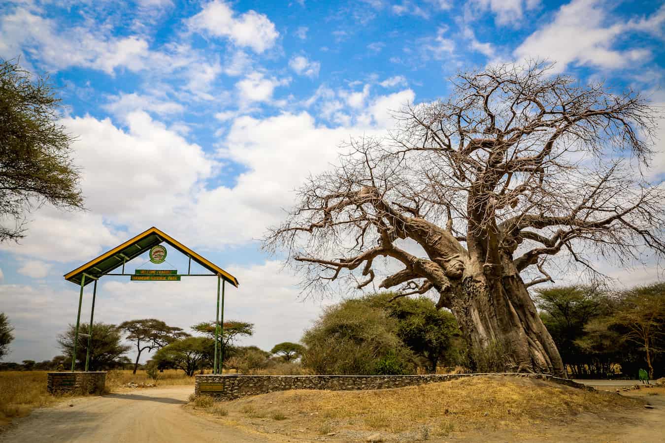 Tarangire National Park Entrance. Tanzania