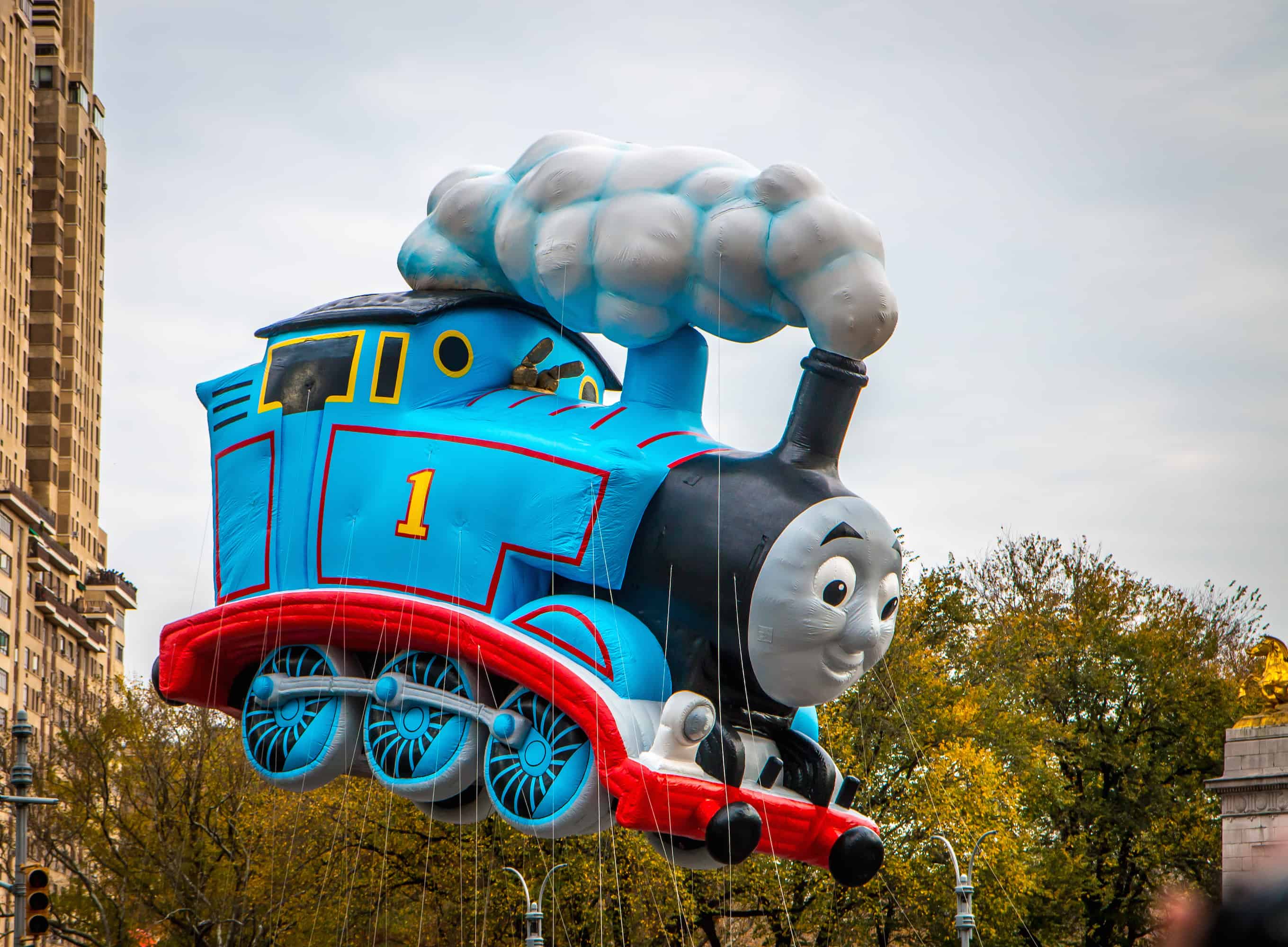 90th macy's thanksgiving day parade- Thomas the Tank Engine