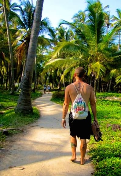 Hiking Parque Nacional Tayrona, Colombia