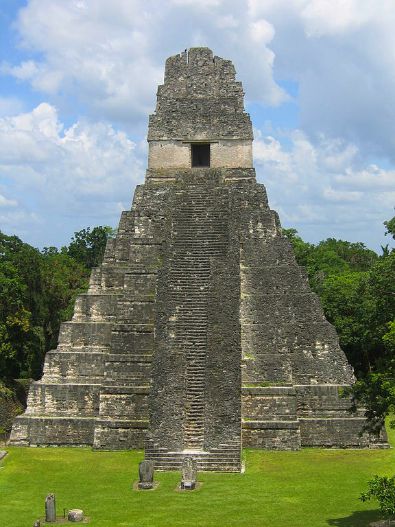 Tikal Temple by Raymond Ostertag via CC