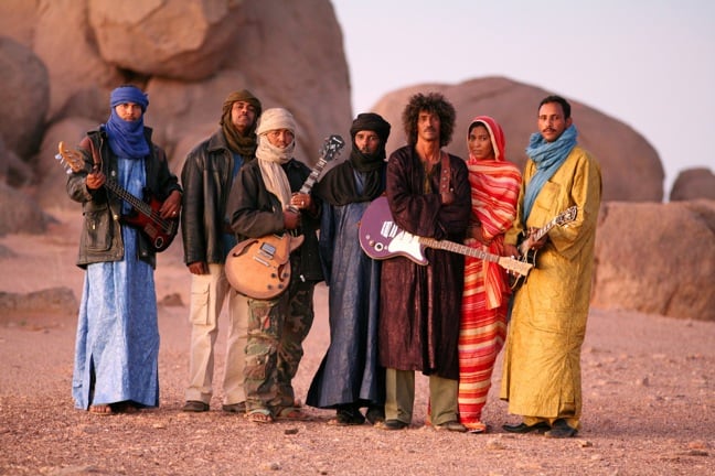 Tinariwen photo by Thomas Dorn