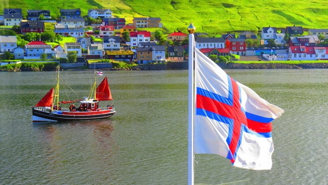 Traditional Faroe Islands Boats, by Mike Jerrard
