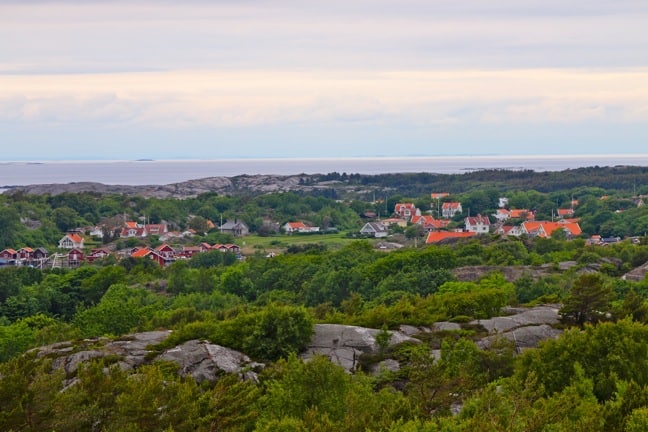 View from Valfjäll of South Koster_Island, Sweden