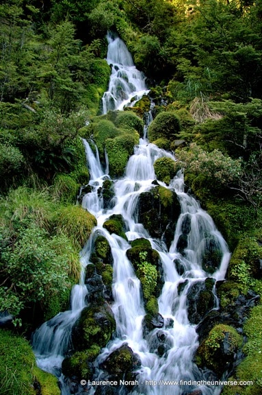 Waterfall Next to Waitonga, New Zealand