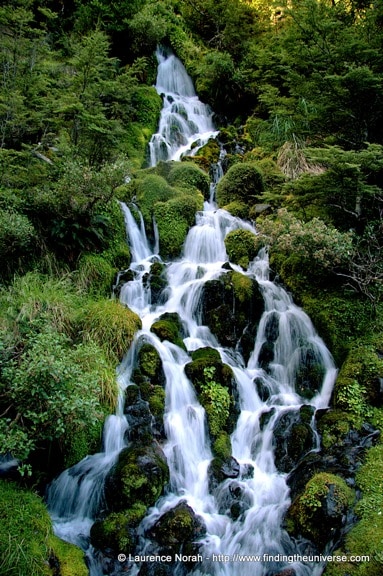 Waterfall in Tongariro, New Zealdn